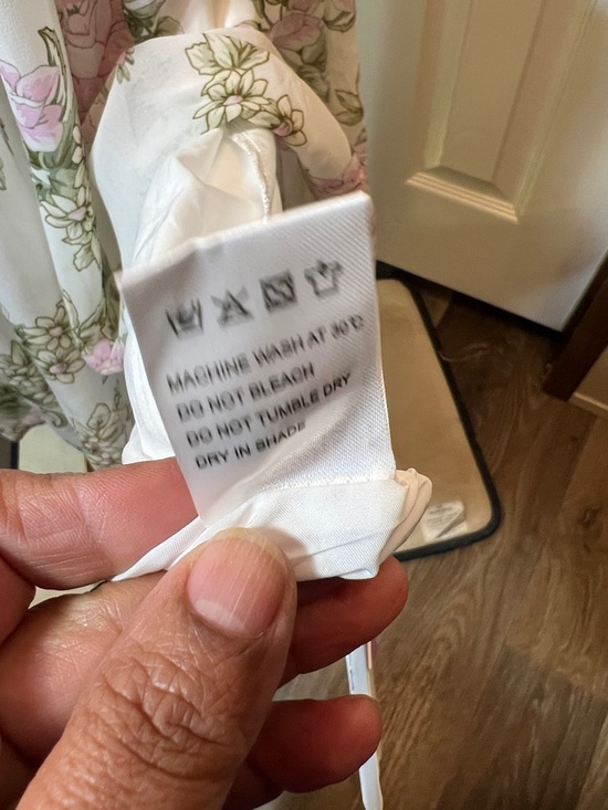 Chicwish Pink Floral Maxi Dress on Cream - Picture 4 of 10